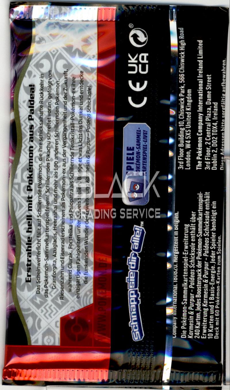 Back - Pokemon S&V GER Paldean Fates