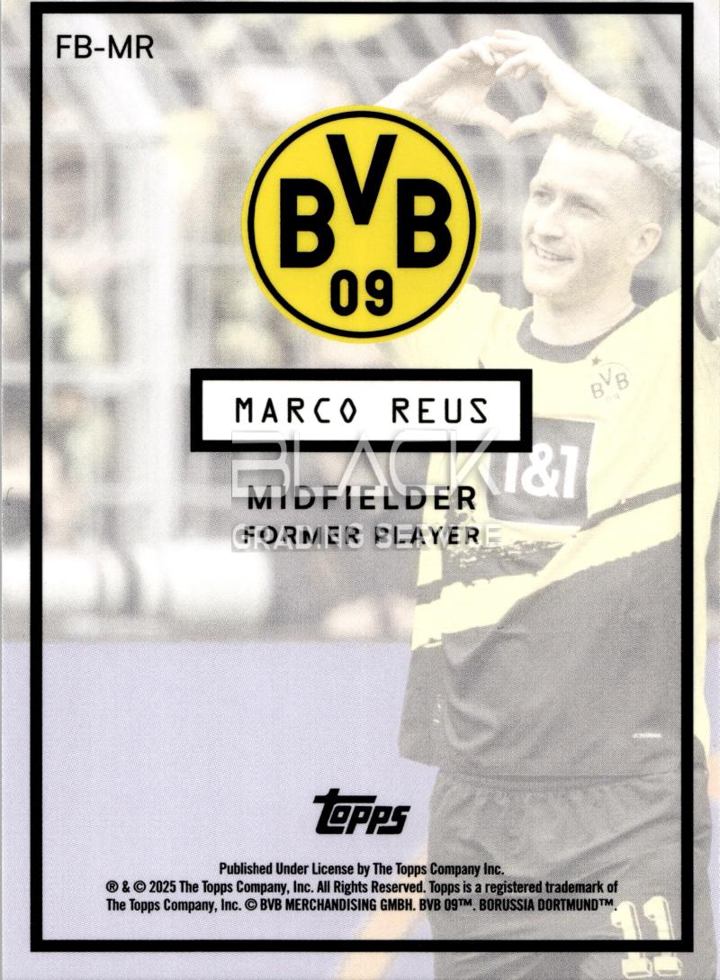 Back - Topps Focus Borussia Dortmund