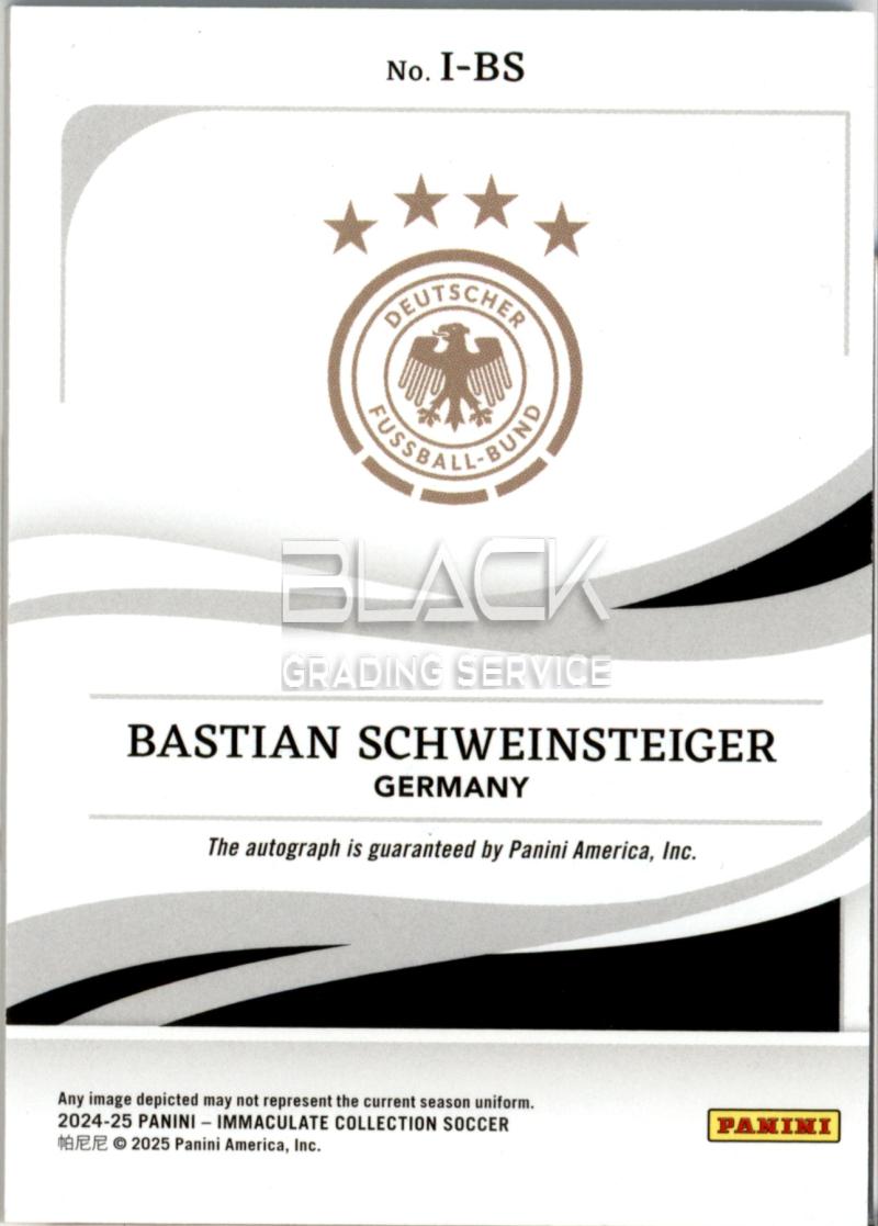 Rückseite – Panini Immaculate