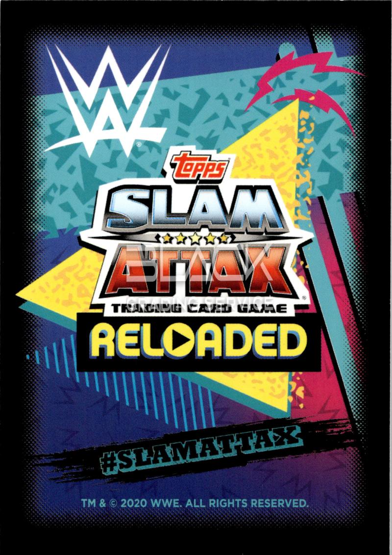 Rückseite – Topps Slam Attax Reloaded WWE