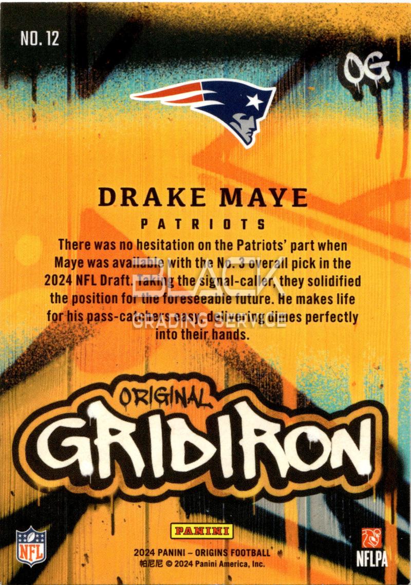 Back - Panini Origins Football