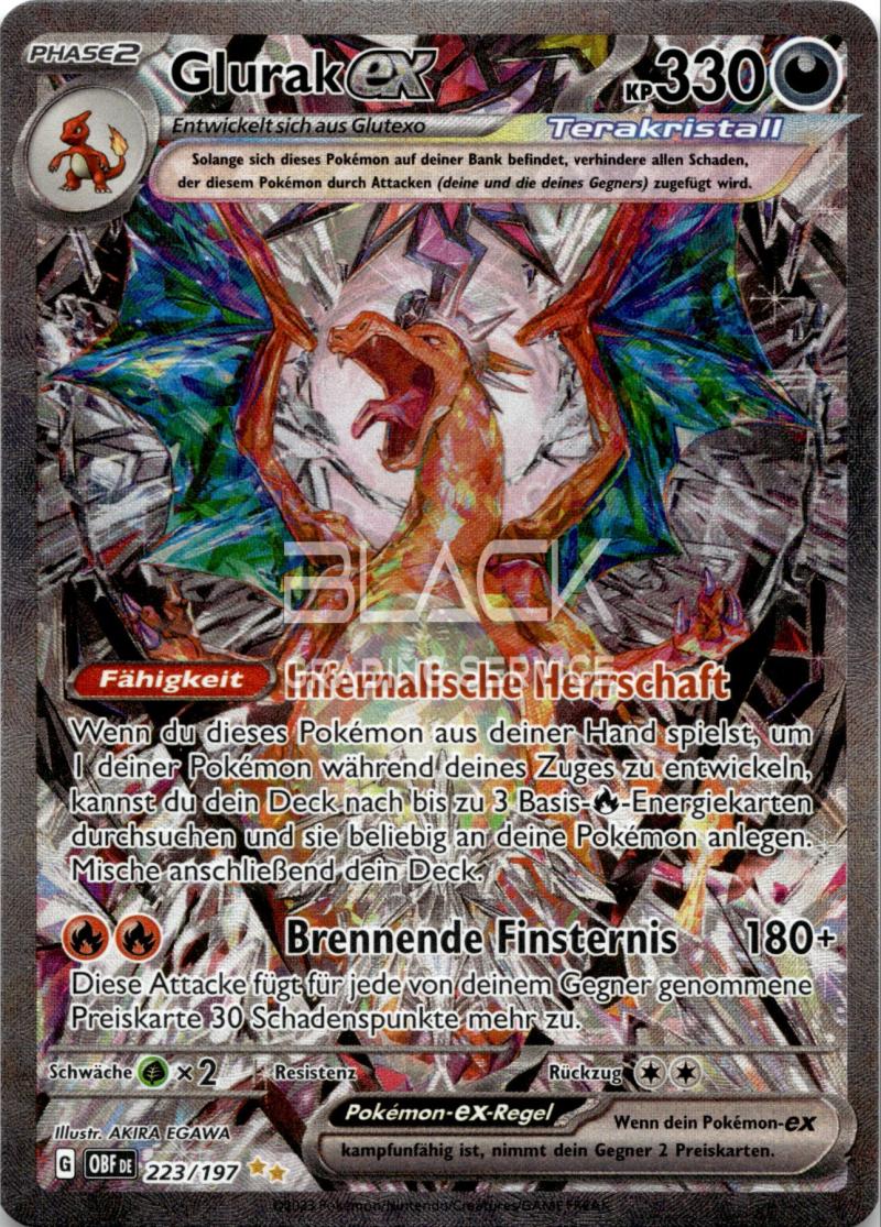 Pokemon S&V GER Obsidian Flames