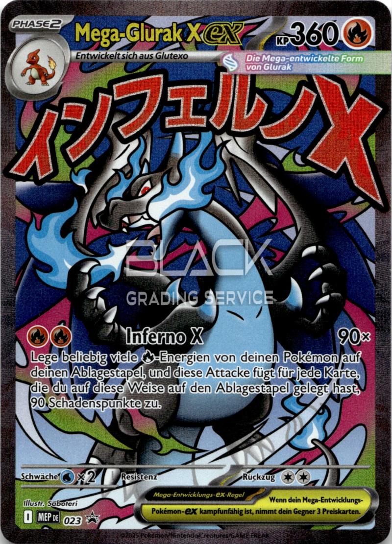 Pokemon MEG GER M CHARIZARD X EX ULTRA-PREMIUM COLLECTION